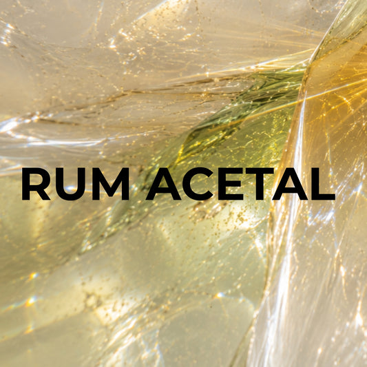 Rum Acetal von Givaudan – Flasche mit Parfümerie-Rohstoff für Boozy-Gourmand-Kompositionen