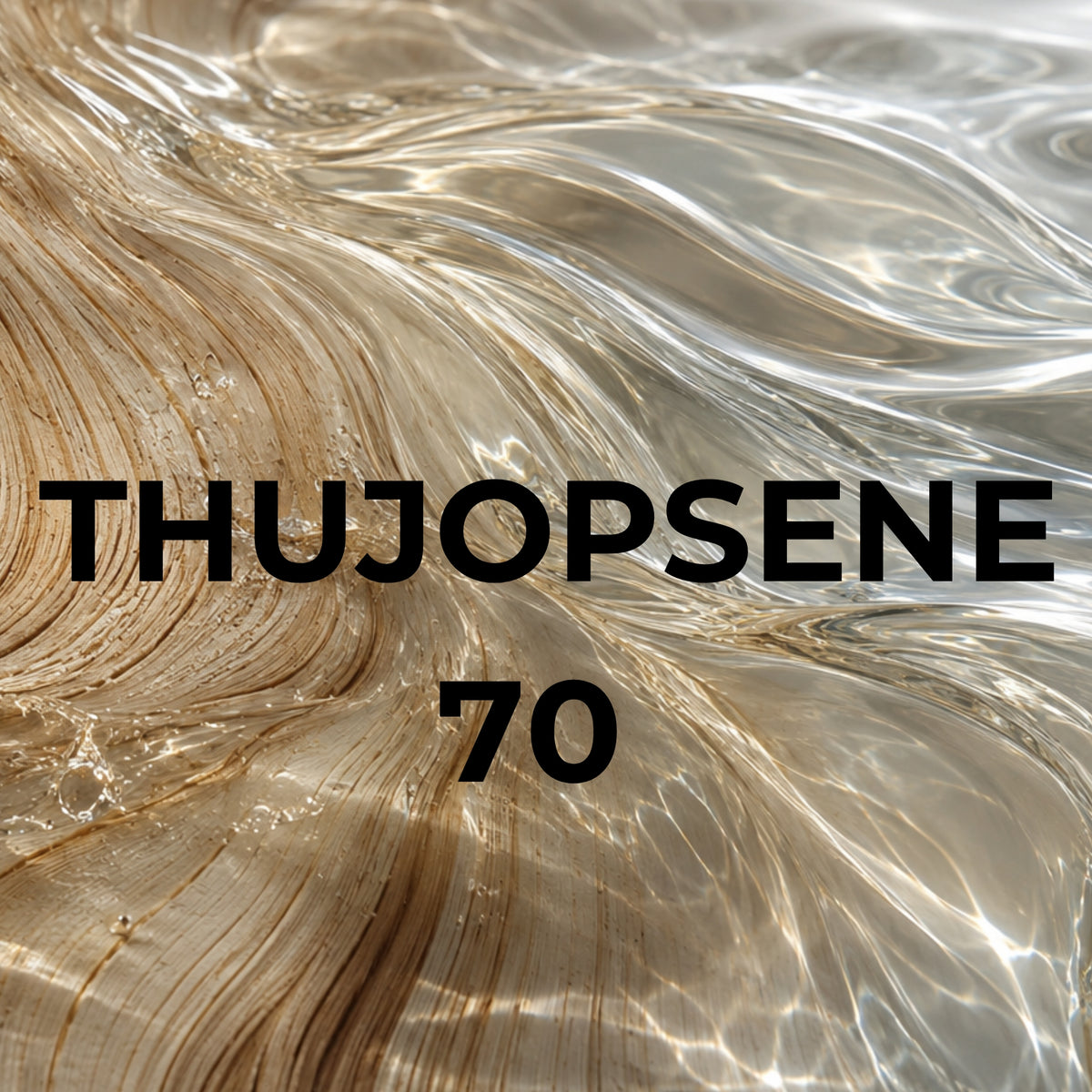 Thujopsene 70 (ex Cedarwood Texas) – trocken-holziges Zedernholz-Isolat, Flasche mit Rohstoff